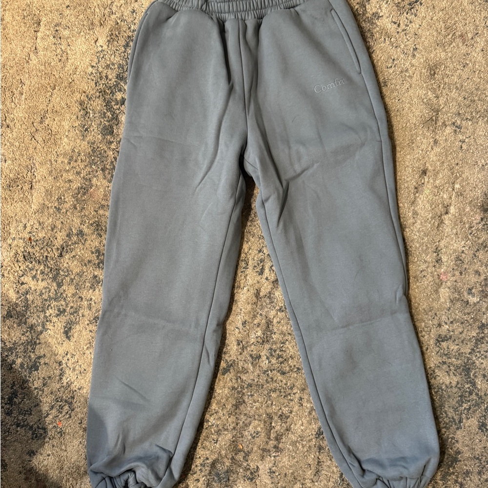 Comfort  gray/blue sweat pants